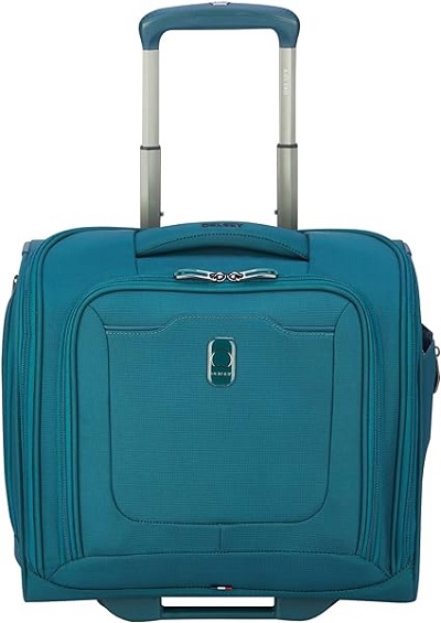 2. Delsey Hyper Glide Soft-Shell Under Seat Carry-on